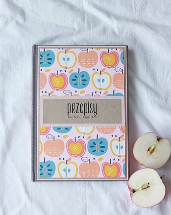 Kolorowe jabłka. Notes na przepisy, papierkarnia