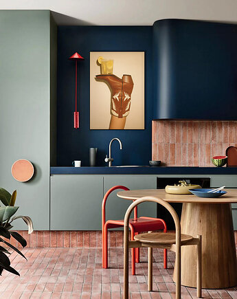 Cowboy Cocktail - obraz na płótnie lub plakat, Dekoracje PATKA Patrycja Kita