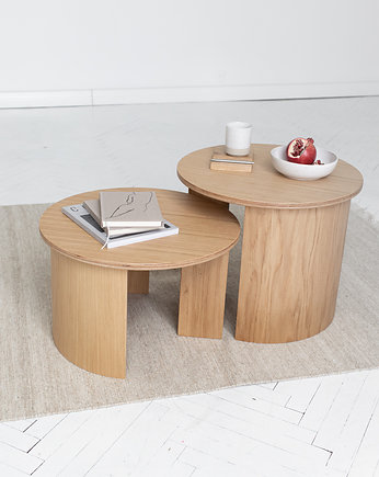 Stolik kawowy GIRO Coffee Table dąb, NUDO design 