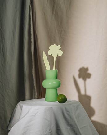 Daffodil - drewniany żonkil - kwiat ozdobny, Milin