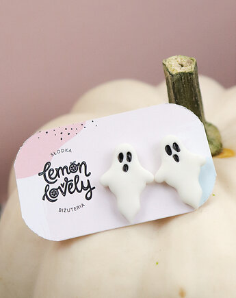 Duchy kolczyki sztyfty na halloween, Lemon Lovely