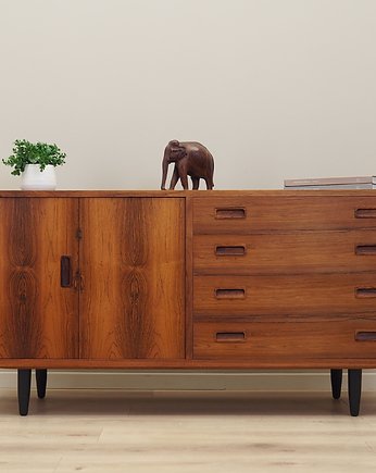 Komoda palisandrowa, lata 70, Carlo Jensen, Hundevad, Przetwory design