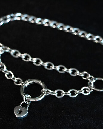 Kinky choker zaciskowy * choker stal nierdzewna * cyber goth * gothic girl styl, youcore.exe