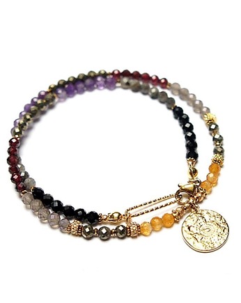 Mix kamieni naturalnych vol. 9 /choker/ 19.11.25  Szlachetna kolekcja, KiKa pracownia