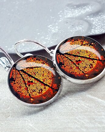 Kolczyki Ciepłe światło, Chodelska Art Studio