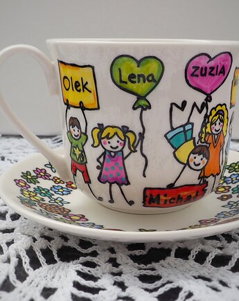 Filiżanka dla nauczyciela BALONY, ka.linea