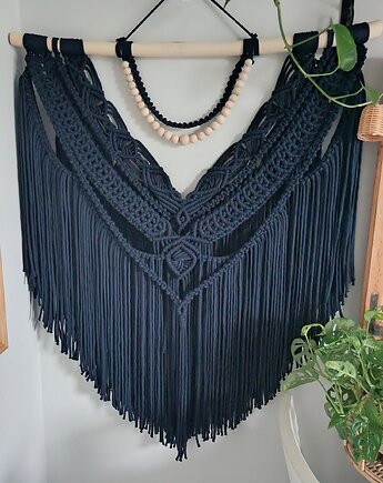 OD RĘKI Makrama Salsa 80 cm granat, Home Edition