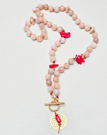 Naszyjnik Słoneczny z Czerwonym Akcentem, ILEA