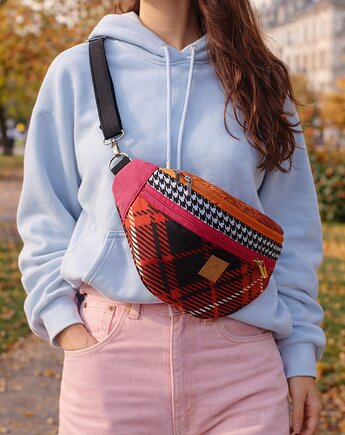 Patchworkowa Nerka XL Glasgow, sabi tatka