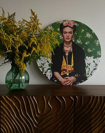 Frida - okrągły obraz, Dekoracje PATKA Patrycja Kita