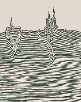 Ostrów / Wrocław w zieleni / Miasto / Grafika, Jola Regeńczuk Art