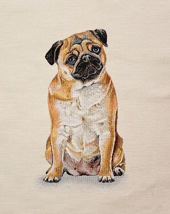 Poduszka ozdobna MOPS, MOJAMAJA