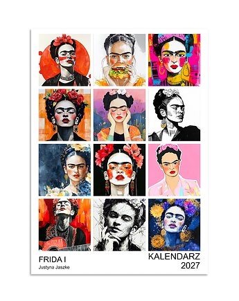 Kalendarz 2027 Frida I, JBJart Justyna Jaszke