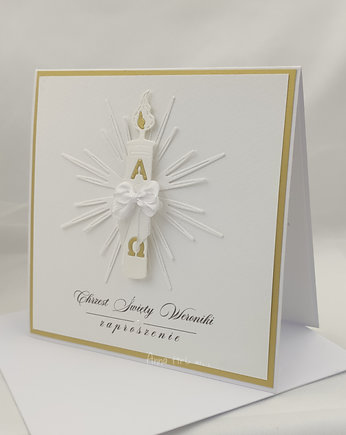 Zaproszenie na chrzest, Z 17A, Anna Art and Crafts