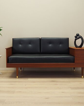Sofa mahoniowa, norweski design, lata 60, designer: Ingmar Relling, Przetwory design