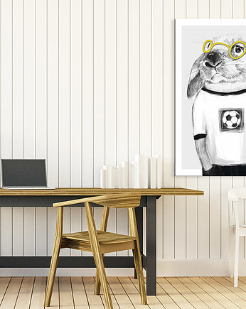 OBRAZ NA PŁÓTNIE -  60x80cm   Zajączek, LUdesign gallery