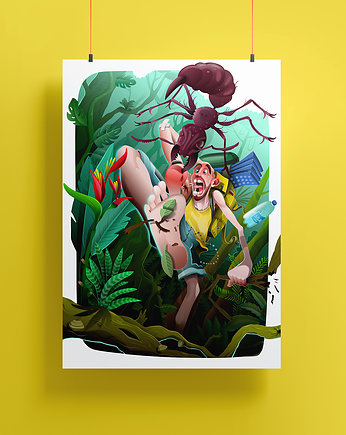 Plakat Wielka mrówka, Marmolada Studio