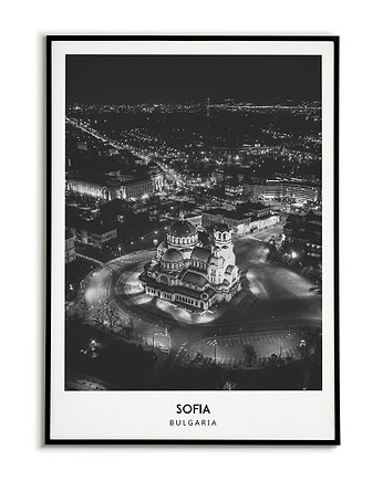 Plakat miasto BUŁGARIA - SOFIA  obraz, Bajkowe Obrazki