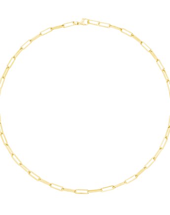 Pozłacany naszyjnik CLIP, BEMOON