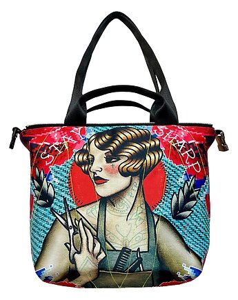 Art MIMA bag SHORT & Szymon Kurpiewski print, MIMAbags