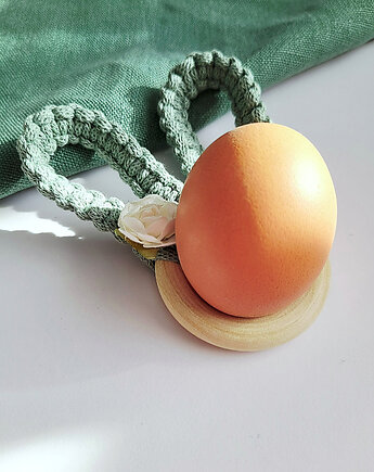 Wielkanocny hit- 4 szt. - Podstawka pod jajko lub Serwetnik Zając Szałwia, ACTP