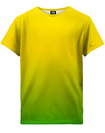 T-shirt Boy DR.CROW Ombre Yellow Green, DrCrow