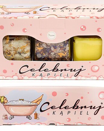 Zestaw Celebruj kąpiel N3, prezent, Mayram Manufaktura Kosmetyków