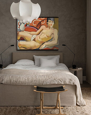 Duży obraz na płótnie -   Akt z imbrykiem - Andre Lhote, Dekoracje PATKA Patrycja Kita