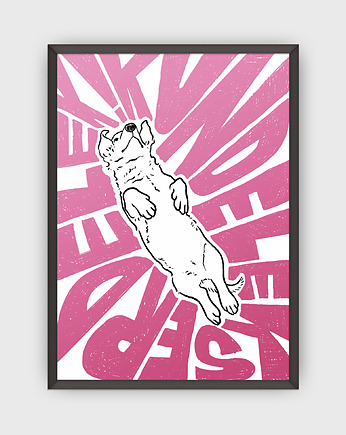 Plakat Kundelek Serdelek, megurum.art