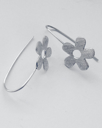Kolczyki srebrne KWIAT, Katarzyna Kaminska ART