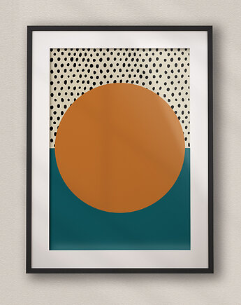 Minimalistyczny plakat - Bauhaus #5 - Do salonu, sypialni, biura, DAPIDOKA