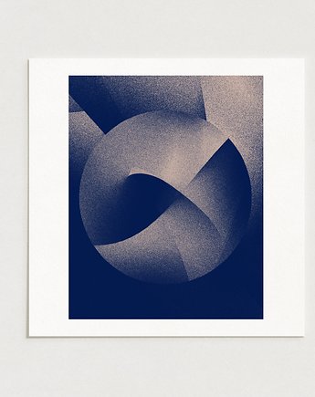 Plakat abstract gradient / Oryginalna grafika / poster print, Alina Rybacka