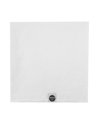 Otulacz z lnu biały, lekki kocyk 120x120cm, OKAZJE - Prezent na Baby shower