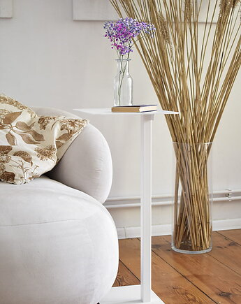 Metalowy stolik do kanapy równoległy Medi, Vavum Furniture