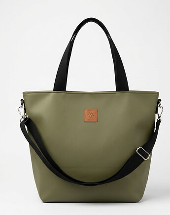 Duża torba shopperka Mili Duo - zielona, Militu