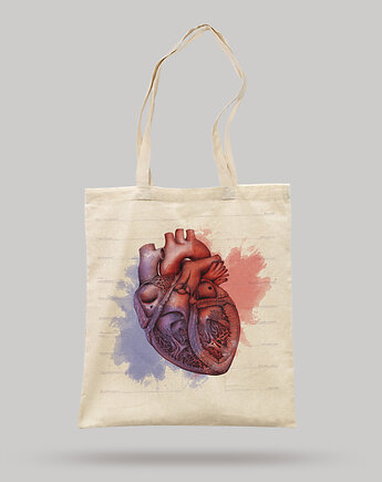 Torba Anatomiczna Serce, Marta Pawelec Medical Art