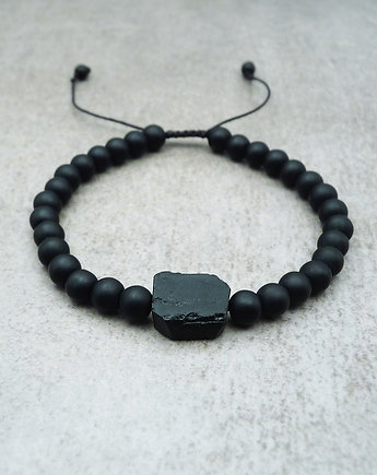 Turmalin plaster bransoletka, galeria nuit