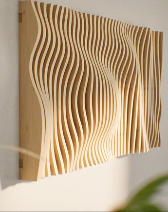 Parametryczny panel akustyczny Wave L, Woodlogic