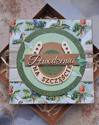 Kartka na pożegnanie w pracy (w pudełku), Kartkodzielo