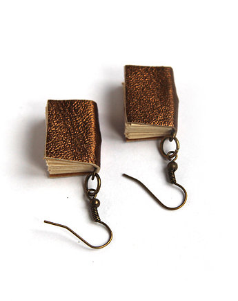 Kolczyki mini książeczki, OSOBY - Prezent dla teściowej