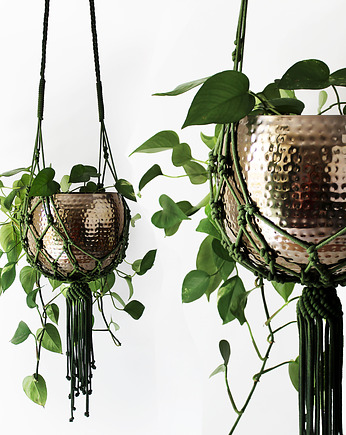 XXL Kwietnik makrama 'Giselle QUEEN Green', MAJAMI studio