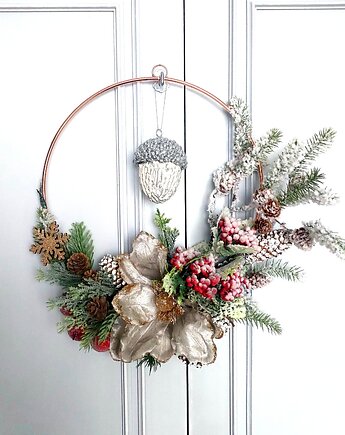 Wianek Bożonarodzeniowy na obręczy, Wianki i hulanki