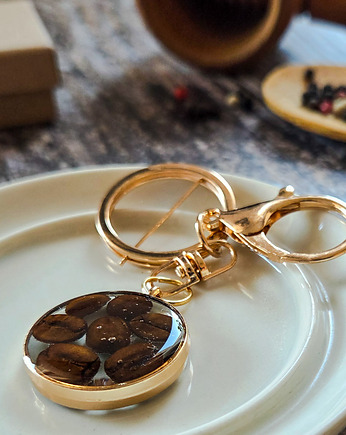 Breloczek z kawą, Figa handmade accessories