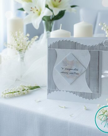 Kartka komunia  pamiątka cytat, Card Design World