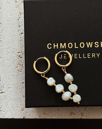 Kolczyki z Perłami naturalnymi, Chmolowska Jewellery
