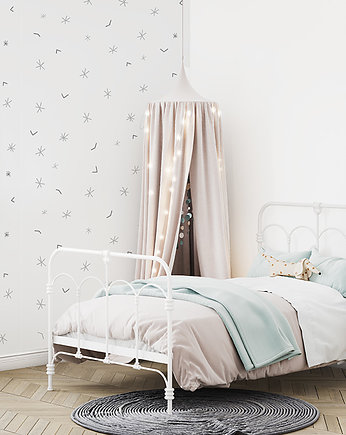 Tapeta dziecięca  Gwiazdki ( Simple Stars Grey ), HUMPTY DUMPTY ROOM DECORATION