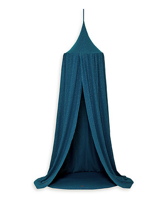 Baldachim i mata do zabawy - TEAL BLUE, Fun with Mum