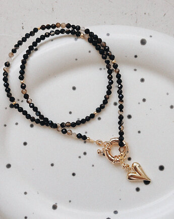 Naszyjnik Agat Serce, Chmolowska Jewellery