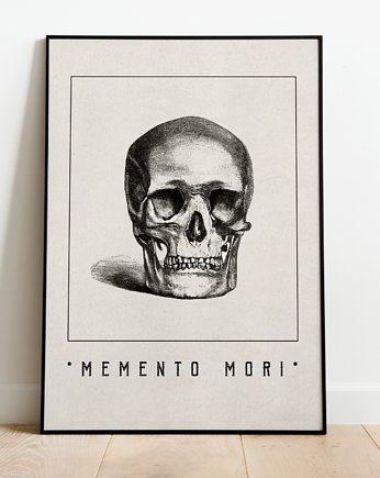 Plakat, vintage, retro - MEMENTO MORI, Storelia