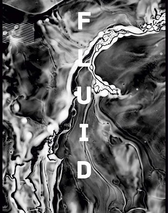 Plakat "Fluid", Fotobloki and decor